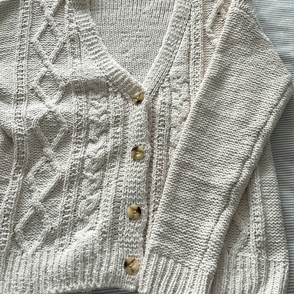 4 for $50 - Chenille knit cardigan - Picture 3 of 3